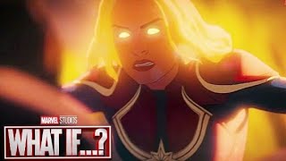 Ultron kills Captain Marvel | Ultron Vs Captain Marvel | Epic Fight | What if...? S01 E08