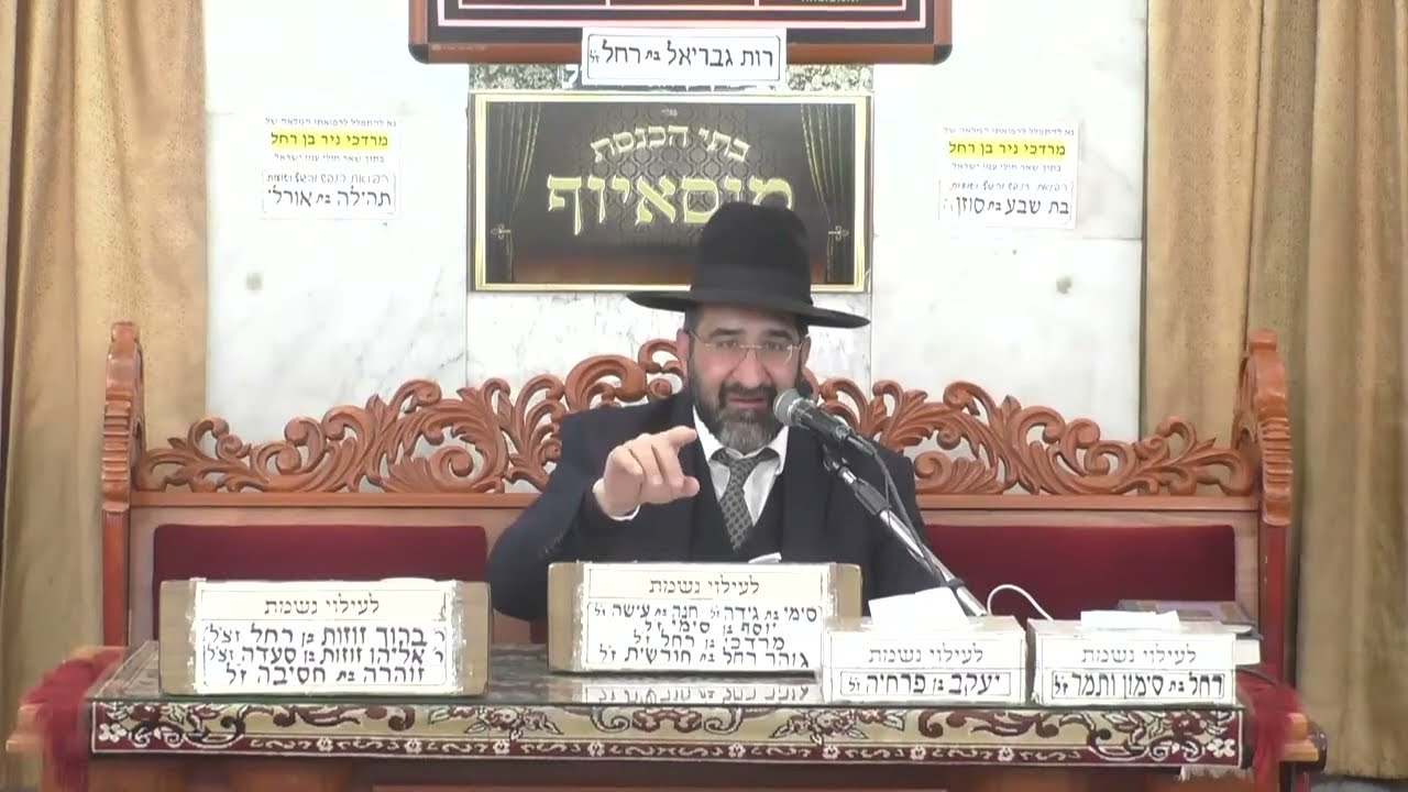 הרב אייל שרגא  •  משנכנס אדר מרבין בשמחה