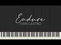 Endure  ivan castro piano tutorial