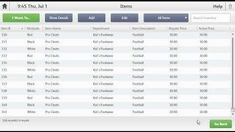 Managing Your Inventory with QuickBooks Point of Sale v10