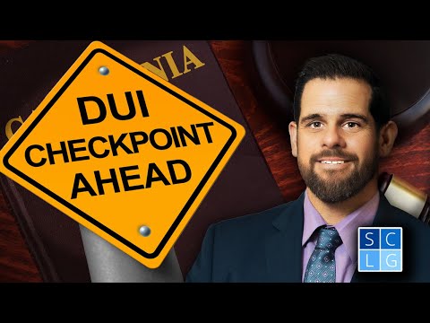 California DUI Sobriety Checkpoints