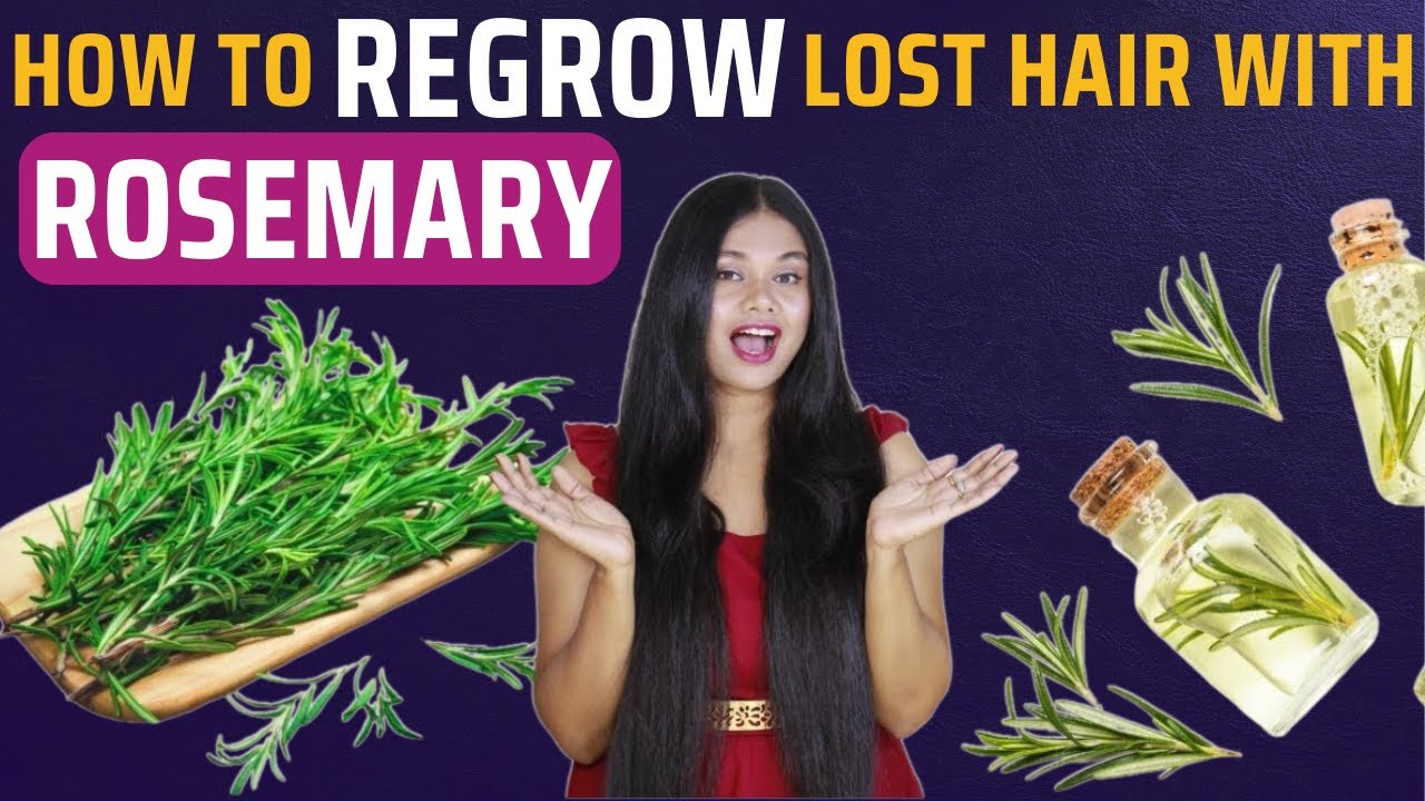 How To REGROW Lost Hair With Rosemary Aromatherapy Best Kept Secret Sushmita's Diaries YouTube