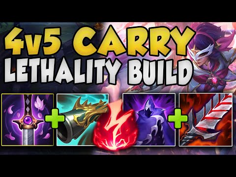 LETHALITY QUINN IS SO BROKEN I CARRIED A 4V5 GAME IN HIGH ELO! (NEVER SEEN SO MUCH DAMAGE!)