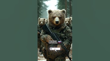 COUNTRIES AS ANIMALS ARMIES 💀 #countries#midjourney#aiart