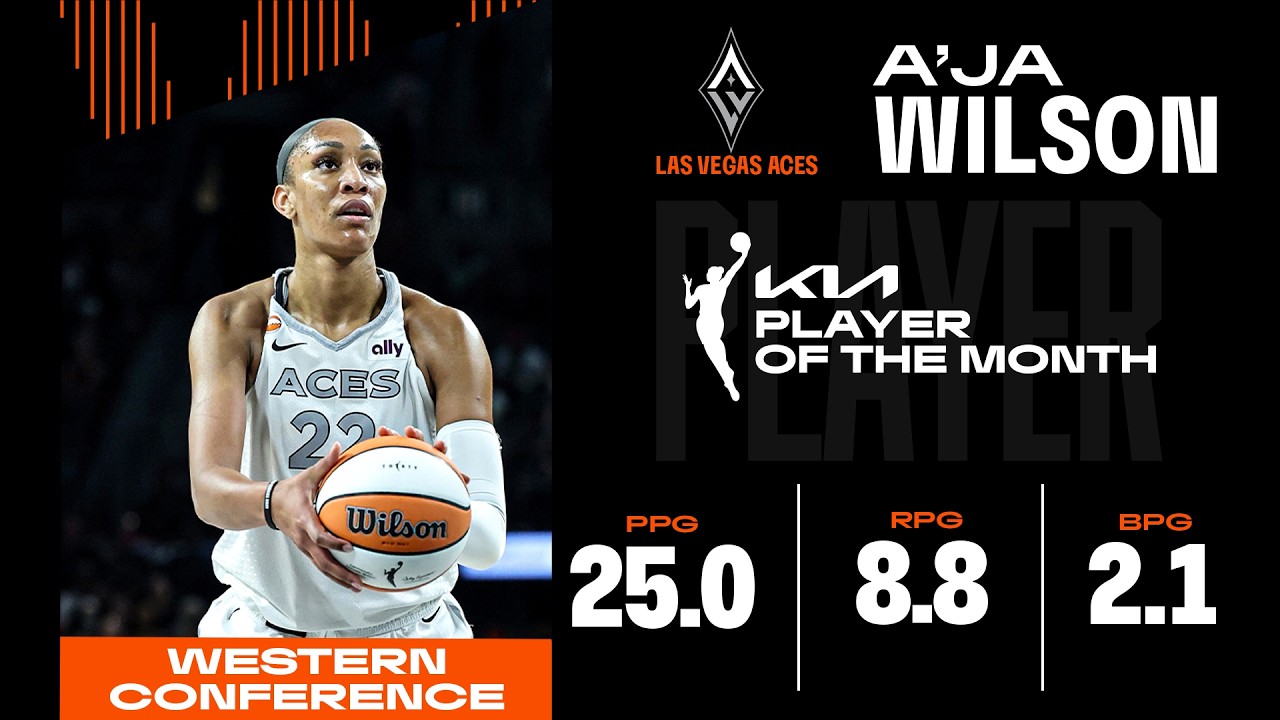 August Western Conference Player of the Month: A’ja Wilson