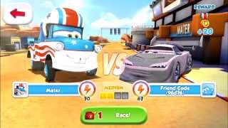 Disney Pixar Cars Fast As Lighting - Mater Vs Boost