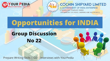 GD No 10 for CSL | Opportunities for India | Group Discussion, writing skills preparation for CSL