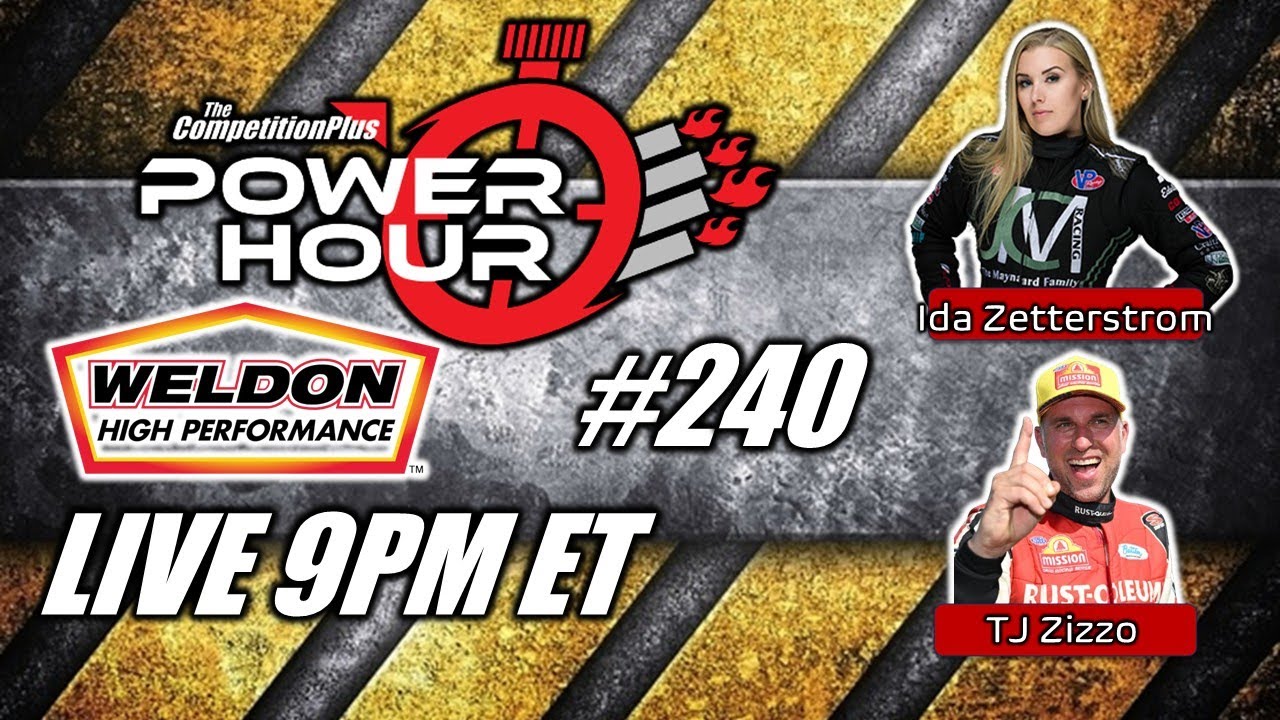 Power Hour #240 - Ida Zetterstrom & TJ Zizzo | NHRA Drag Racing