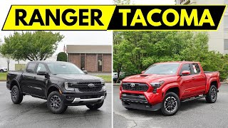 2024 Ford Ranger vs 2024 Toyota Tacoma | What's The Best Midsized Truck? by Bros FOURR Speed 1,610 views 7 days ago 18 minutes