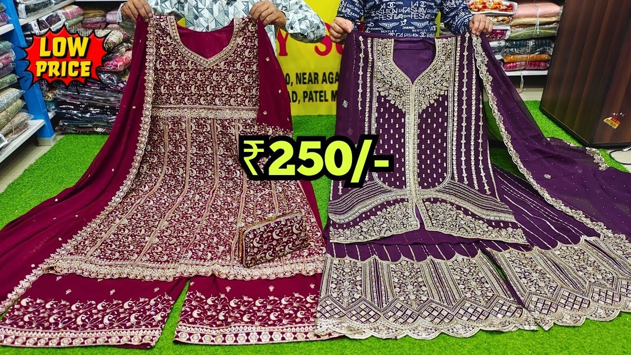 Ramzan Special Russian Plazo Trending Pakistani Dresses Readymades Shopping