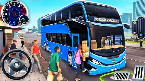 Bus Simulator 3D for Android - iOS -Gameplay in Android phone