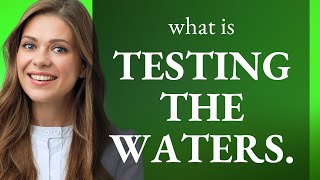Exploring New Opportunities: Understanding "Testing the Waters"