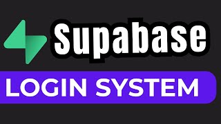 How to Add Authentication to Your Python App? |  Supabase &amp; Streamlit Tutorial