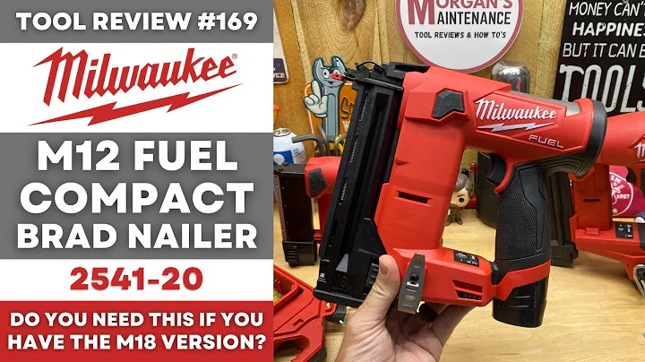 Milwaukee M12 Fuel 18 GA. Brad Nailer - Who Needs This? #tools #m12 #m18