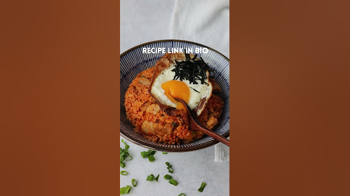 Pork Belly Kimchi Fried Rice #Shorts