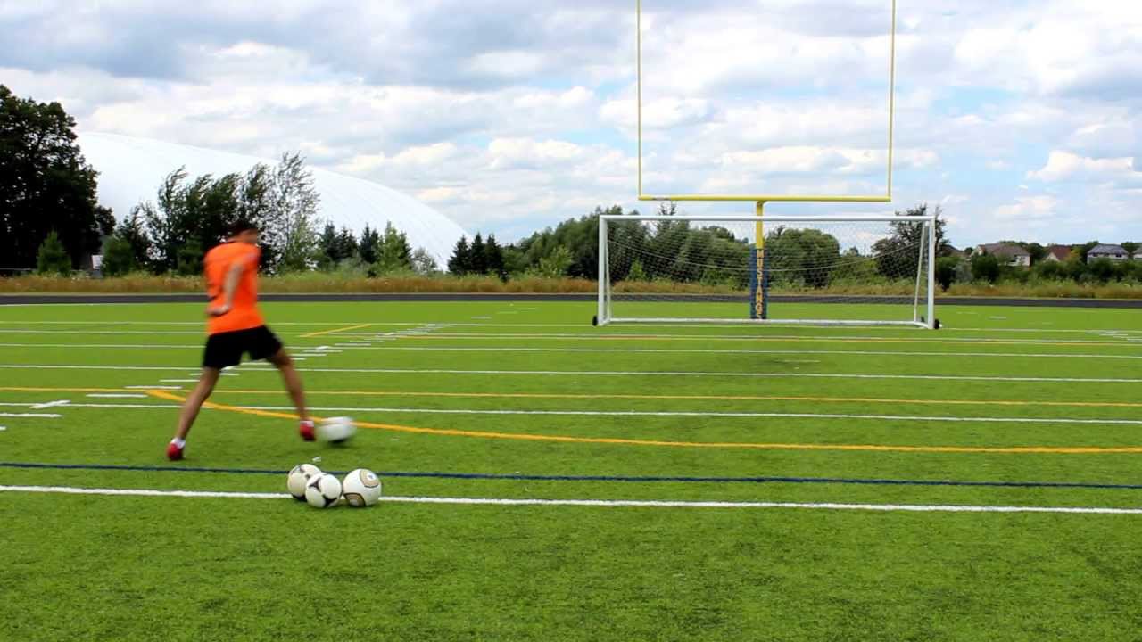 Soccer Power Shoot Quick Tips How to shoot with power YouTube
