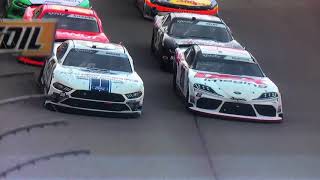 Green flag in the air