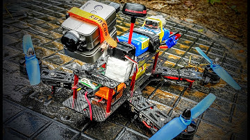 RACING DRONE DIY CC3D FPV GIMBAL for the RUNCAM 2 first flight!