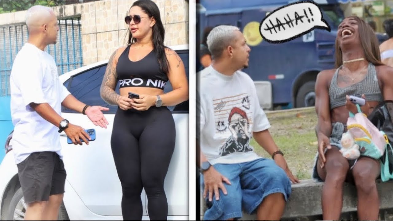 BEIJANDO ESTRANHOS PEGADINHA MELHORES DO ANO 2025