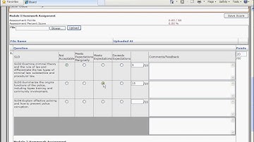 Grading Assignments with Outcomes-Based Rubric