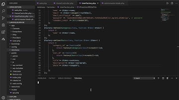 4.0 - laravel Blog with Vue; Generating Dummy Data using Factory