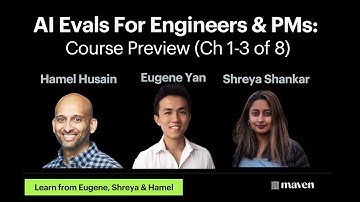AI Evals For Engineers: Course Preview (Chapters 1-3 of 8)