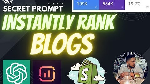 How to write High Quality Blogs using Chat GPT and Surfer SEO Part 1