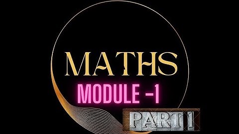 KTU S3 MATHS  II PARTIAL DIFFERENCE EQUATION AND COMPLEX ANALYSIS  II MODULE 1 II part 1