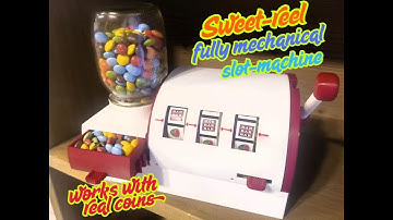 Sweet Reel, the fully mechanical 3d printed slot machine