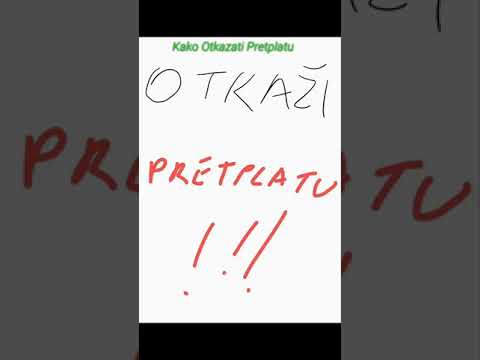 Video: Kako Otkazati Pretplatu Na Pretplatu Na IPhoneu