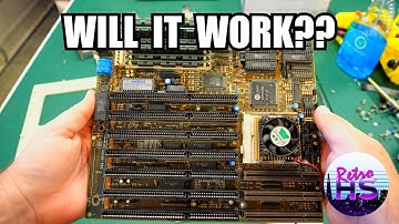 This 486 Motherboard Appeared To Be Dead, but ...