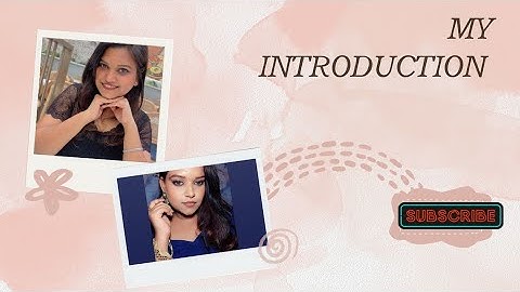 MY FIRST YOUTUBE VIDEO 😋 / introducing my youtube channel/ 