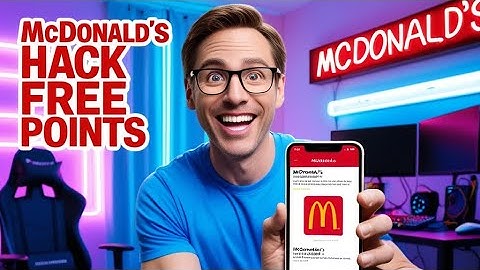 McDonald’s free points hack 2025 - get free food today 