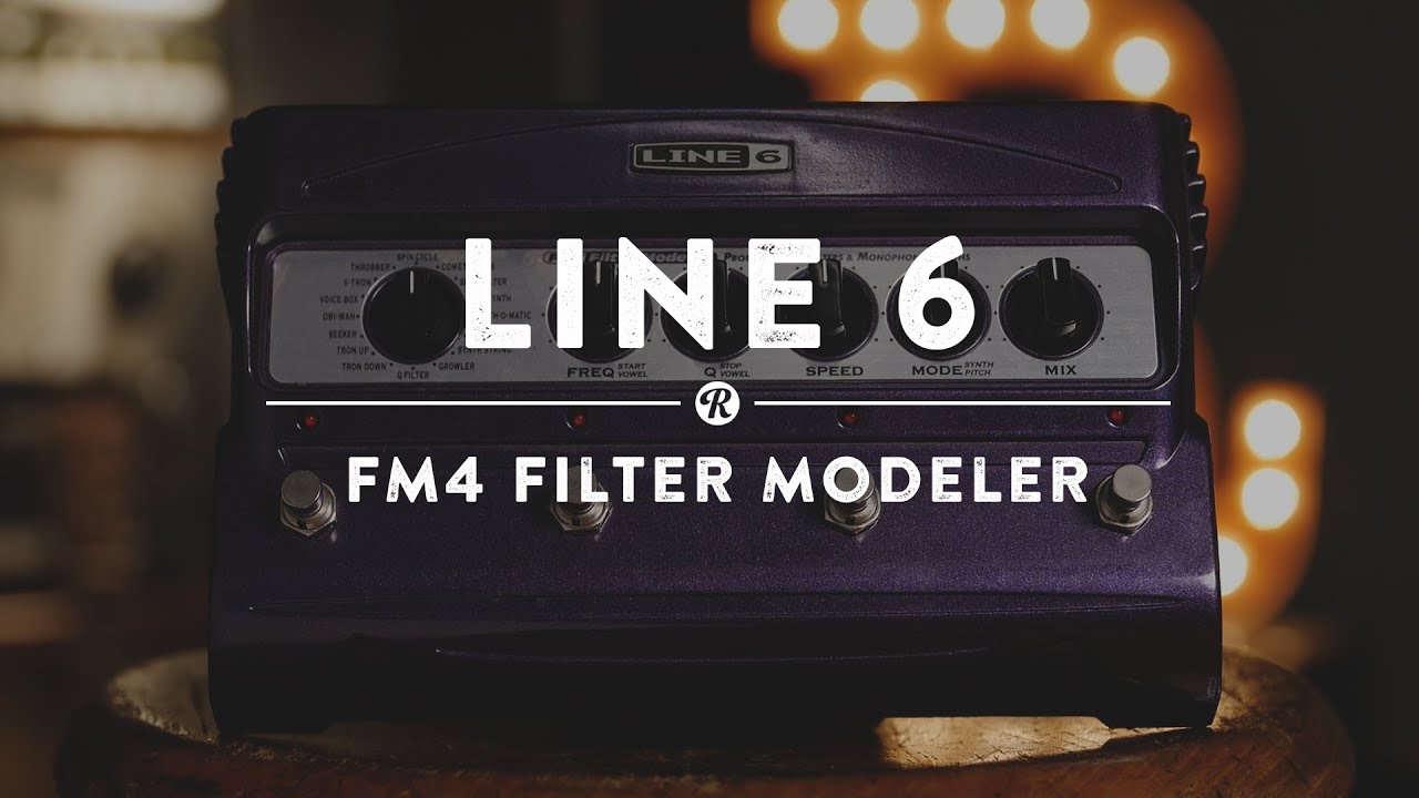 Line 6 FM4 Filter Modeler | Reverb Demo Video