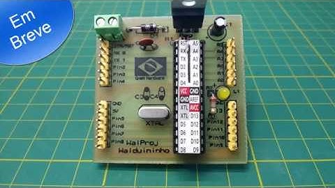 Walduininho - Arduino StandAlone completo e de baixo custo !!!!