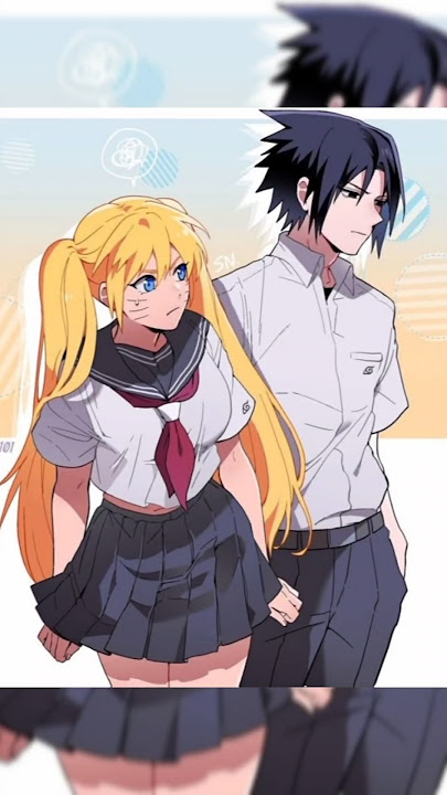 Female Naruto x sasuke 🤪 #naruto #anime #edit #trendingshorts
