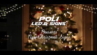 Holiday LED Signs & Infinity Mirrors | Christmas Collection by Poli LED & Signs