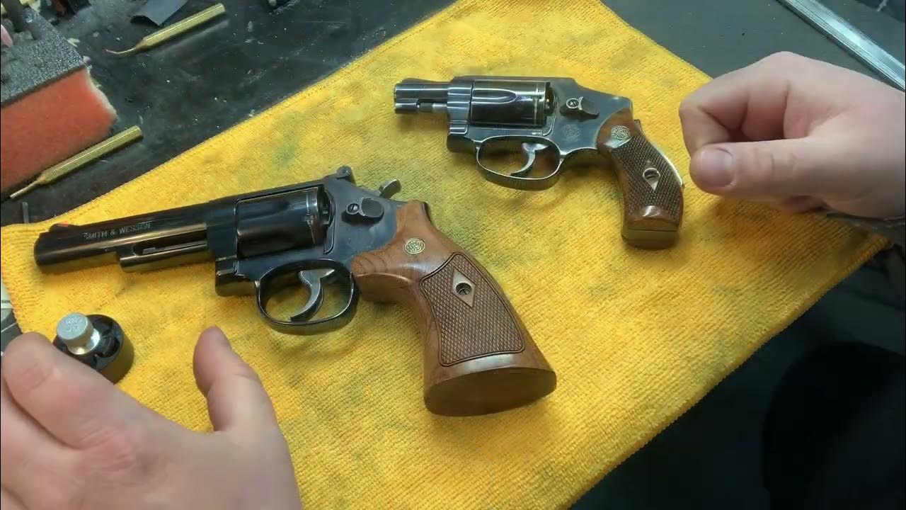 Revolvers: Shooting, drawing and reloading with speed loaders - YouTube