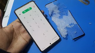 Samsung M31s Broken glass Restoration | 100% Solution | All broken glass change with my risk