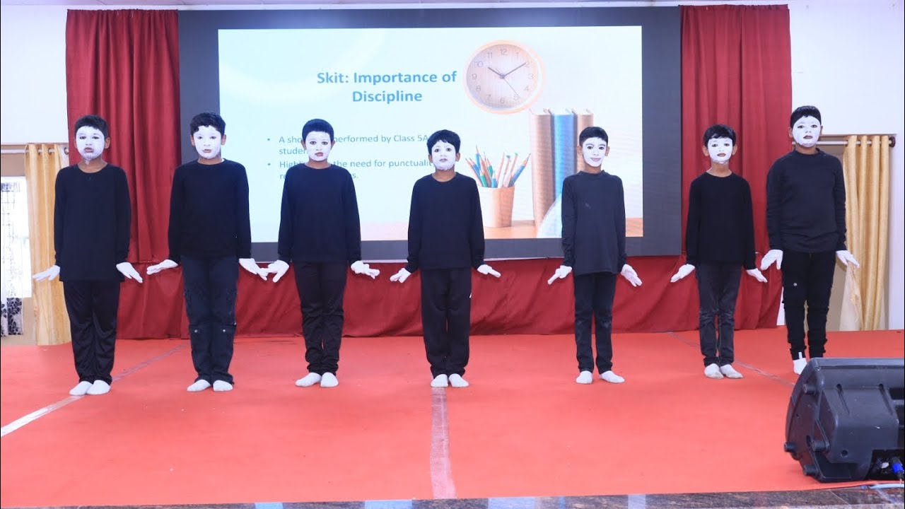 Mime on the Importance of Discipline | Class 5A | St. Mary’s High School