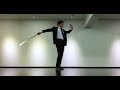 Action with various swords. -Japanese businessman game style action 262-