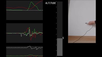 気圧センサー＋6軸センサーで高さと上昇下降速度を可視化