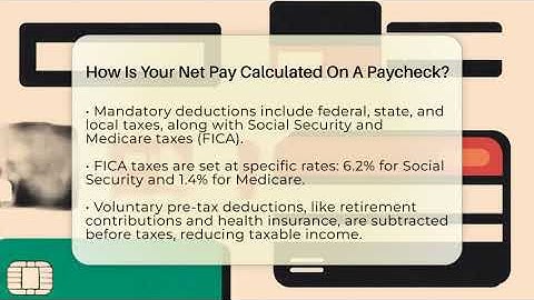 How Is Your Net Pay Calculated On A Paycheck? - Your Paycheck Planner