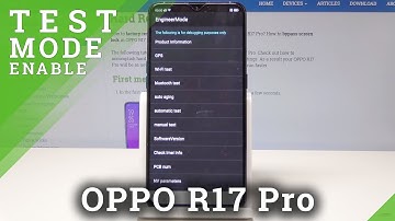 How to Read Phone Info in OPPO R17 Pro with the Screen Lock - Test OPPO with Password Lock