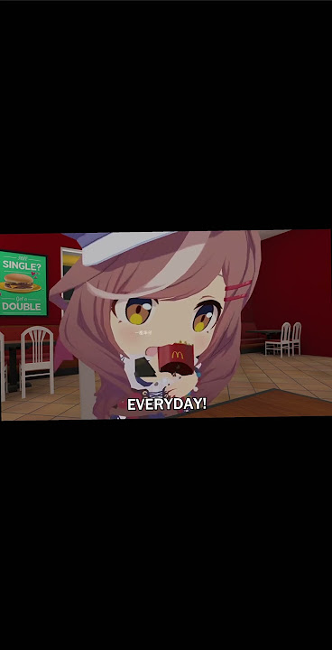 Mambo eating hamburger 🍔#mambo #kawaii #singing #meme