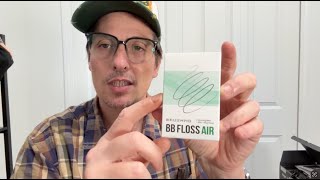 BRUSHMO Black Floss Air (BB Floss Air) | Ultra Soft Expanding Mint Dental Floss, PTFE & PFAS Free screenshot 4