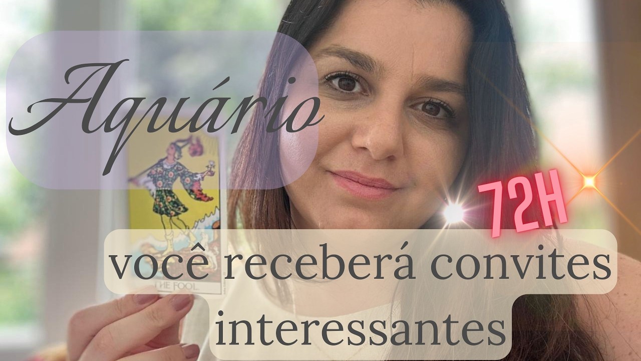 AQUÁRIO ♒IMPORTANTES NOVIDADES E CONVITES INTERESSANTES CHEGARÃO!