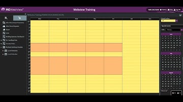 RC-Webview 3: Working with individual BACnet Schedules