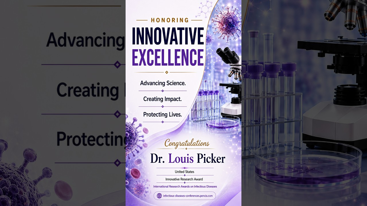 Dr. Louis Picker | United States | Innovative Research Award #pencis #researchawards
