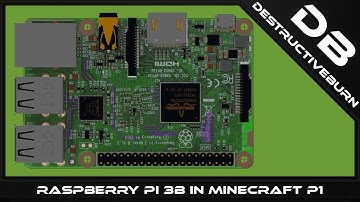 Raspberry Pi 3B In Minecraft Part 1